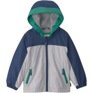OSHKOSH B’GOSH baby-boys Hooded Midweight Jacket(Navy Colorblock)