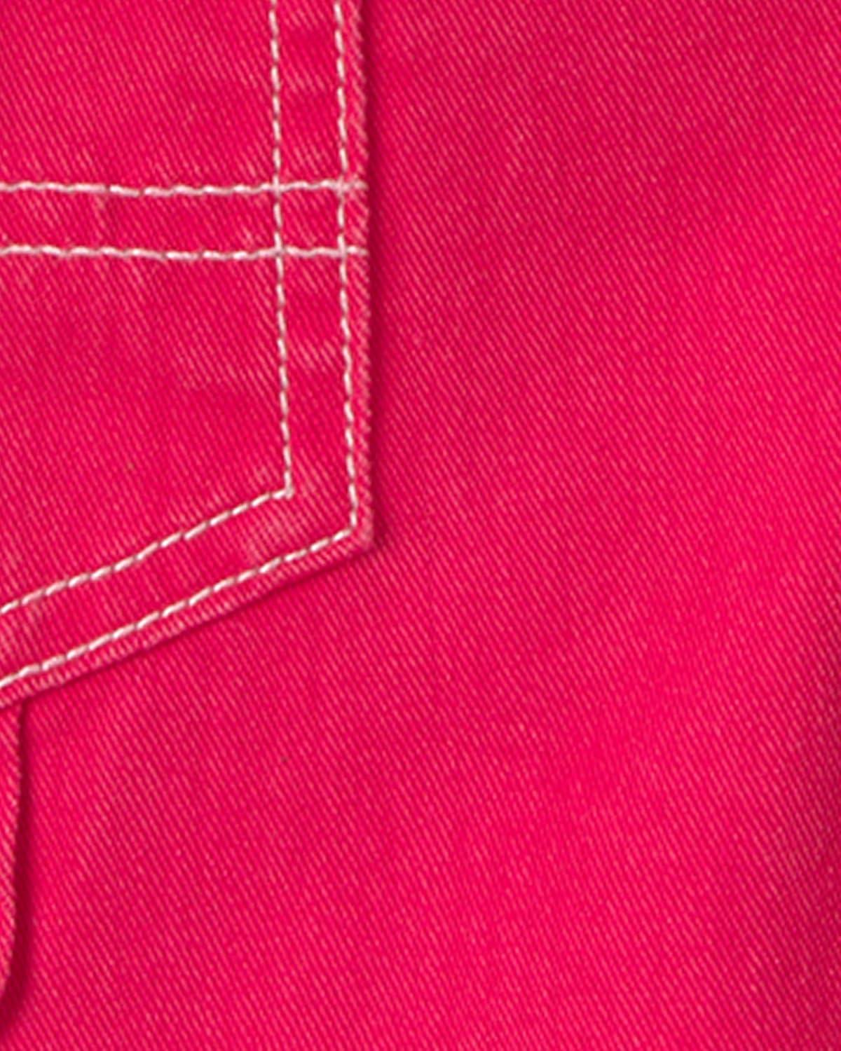 imageOSHKOSH BGOSH babyboys Worlds Best OverallsWashed Red