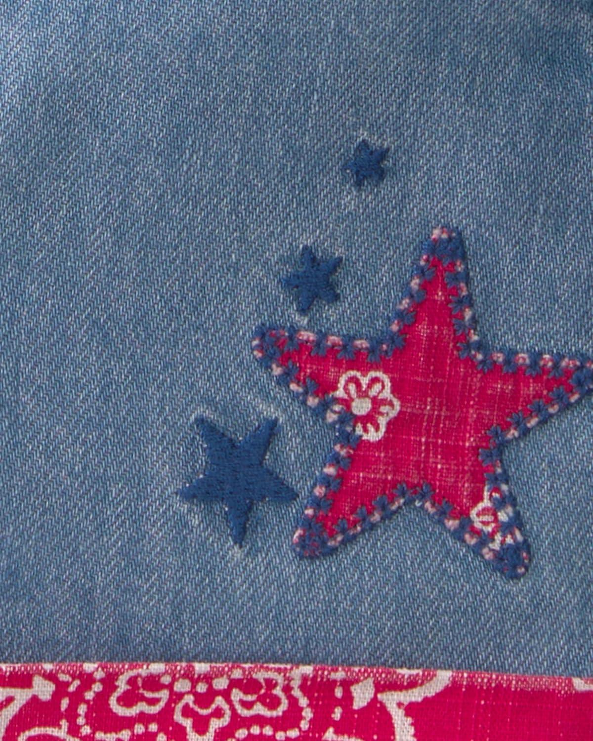 imageOSHKOSH BGOSH babygirls Worlds Best OverallsBlueRed Paisley