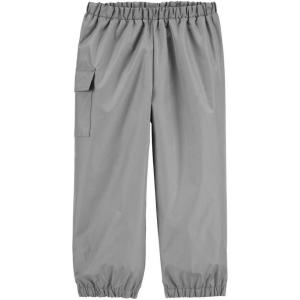 OSHKOSH B’GOSH Toddler/Little/Big Boys’ Trail and Rain Splash Pant(Grey)