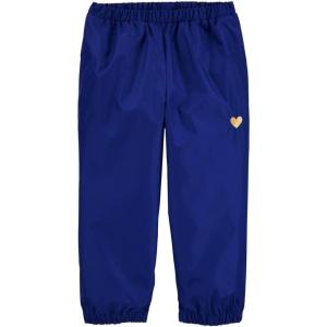 OSHKOSH B’GOSH Toddler/Little/Big Girls Trail and Rain Splash Pants(Navy)