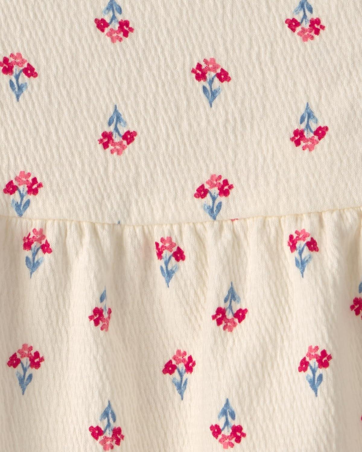 imageOshKosh BGosh BabyGirls Sleeveless Fashion TopWhitePink Floral