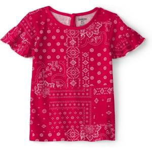 OSHKOSH B’GOSH Baby-Girls Fashion Top(Red Bandana)