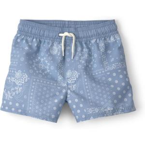 OshKosh B’Gosh Baby-Boys Swim Trunks(Blue Bandana)