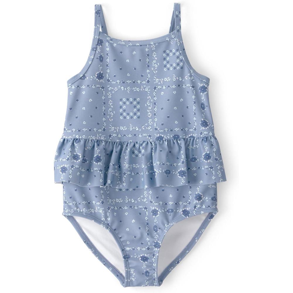 imageOshKosh BGosh BabyGirls Onepiece SwimsuitBlue Bandana