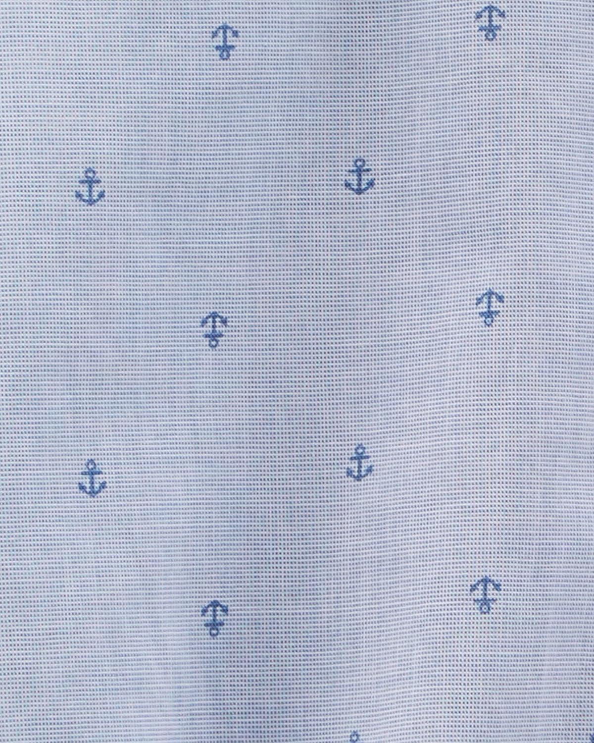 imageOSHKOSH BGOSH Baby Boys Buttonfront BodysuitBlue Anchors