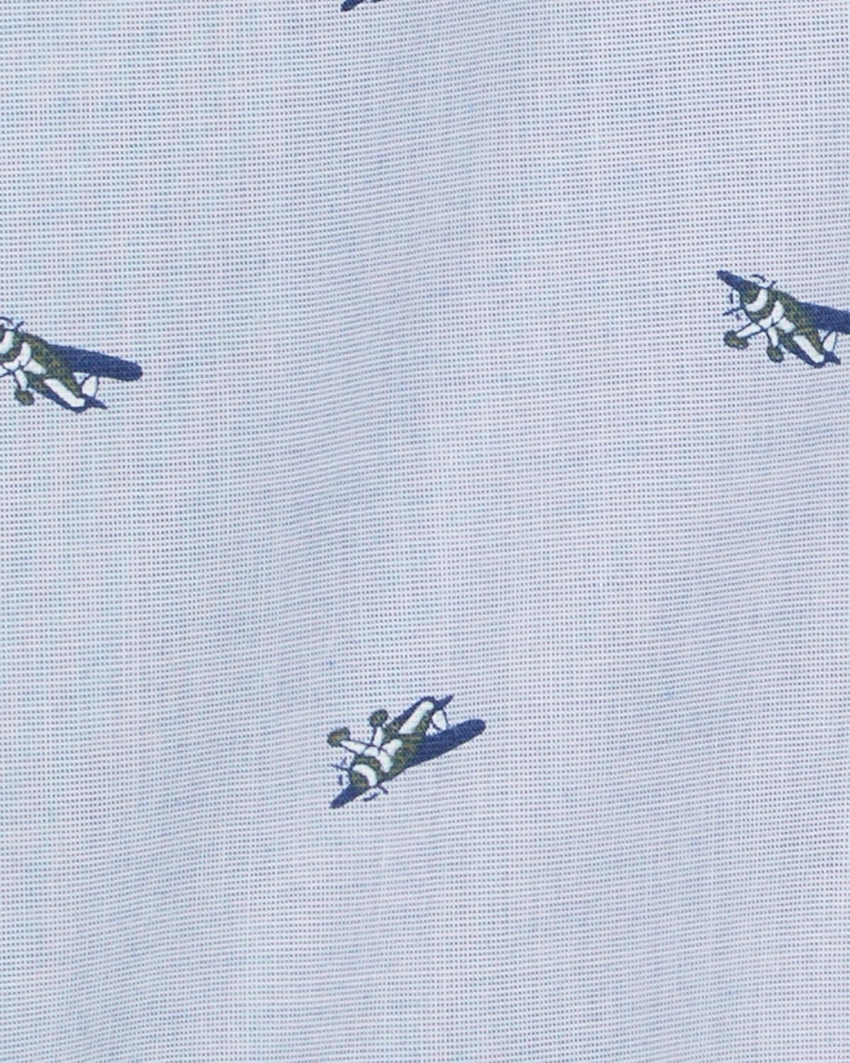 imageOSHKOSH BGOSH Baby Boys Buttonfront BodysuitBlue Plane