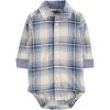 Blue Woven Plaid