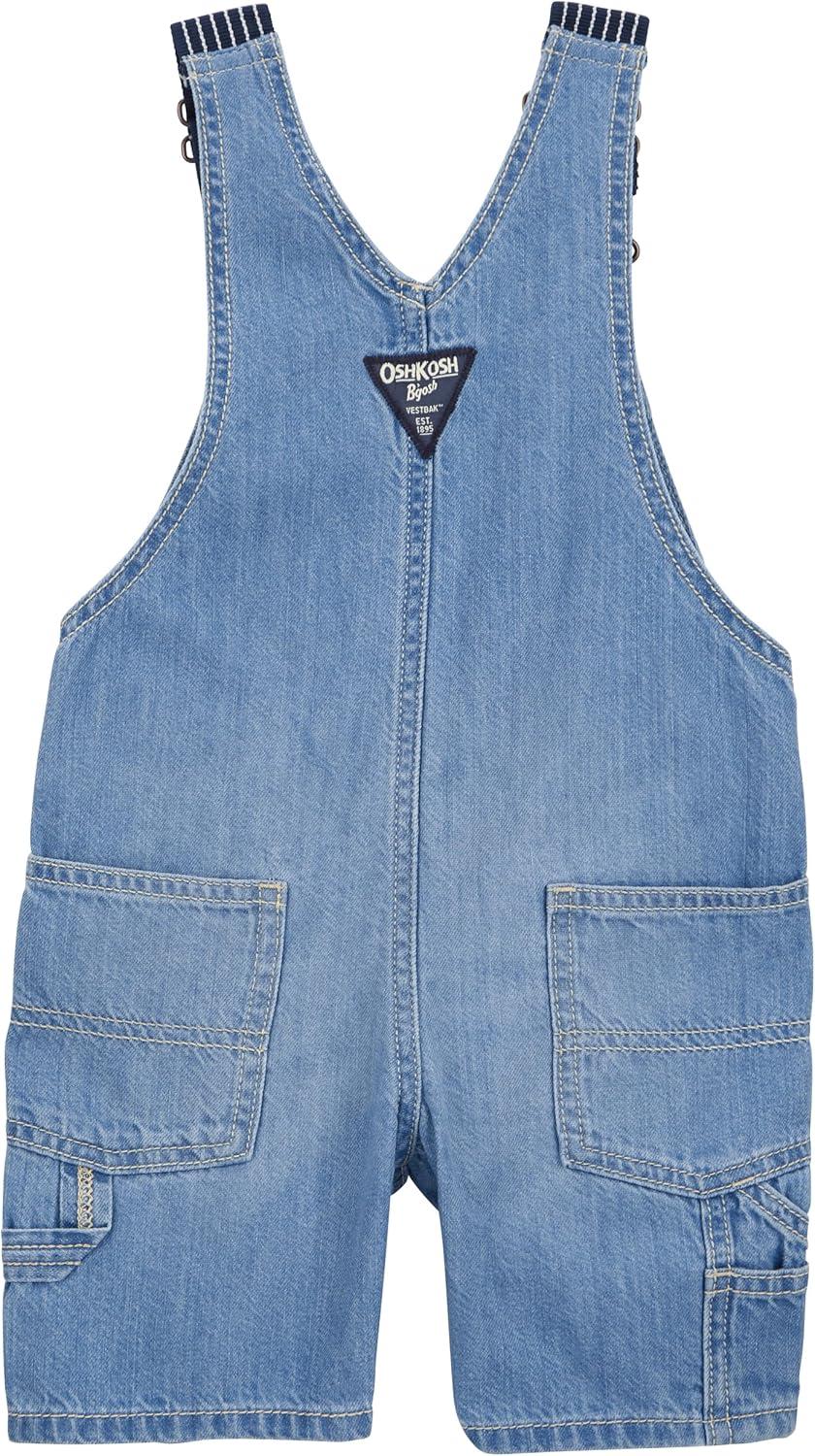 imageOSHKOSH BGOSH Baby Boys Worlds Best OverallsSky Blue