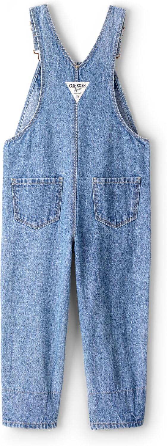 imageOshkosh Girls Worlds Best OverallsDenim Floral