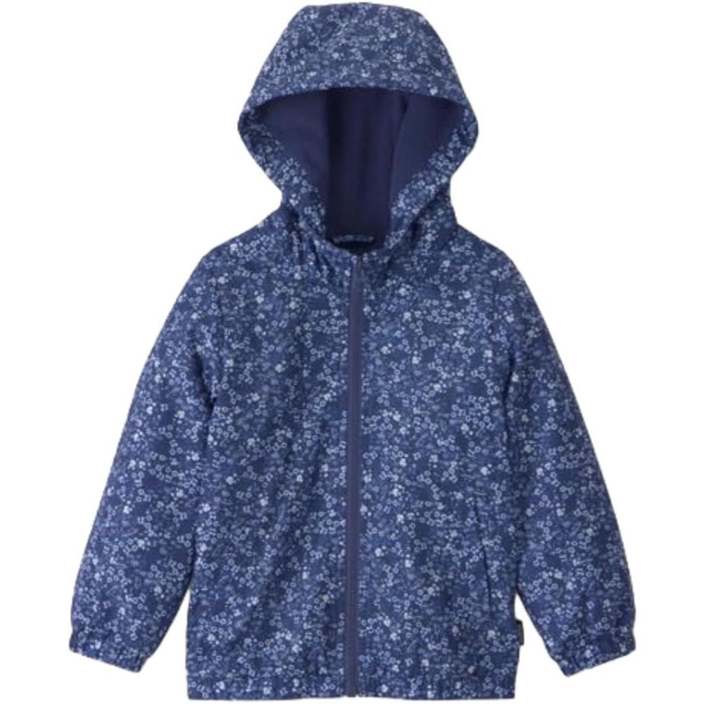 imageOSHKOSH BGOSH babyboys Hooded Midweight JacketNavy Floral