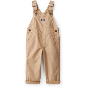 OSHKOSH B’GOSH Baby Boys World’s Best Overalls(Brown Solid)