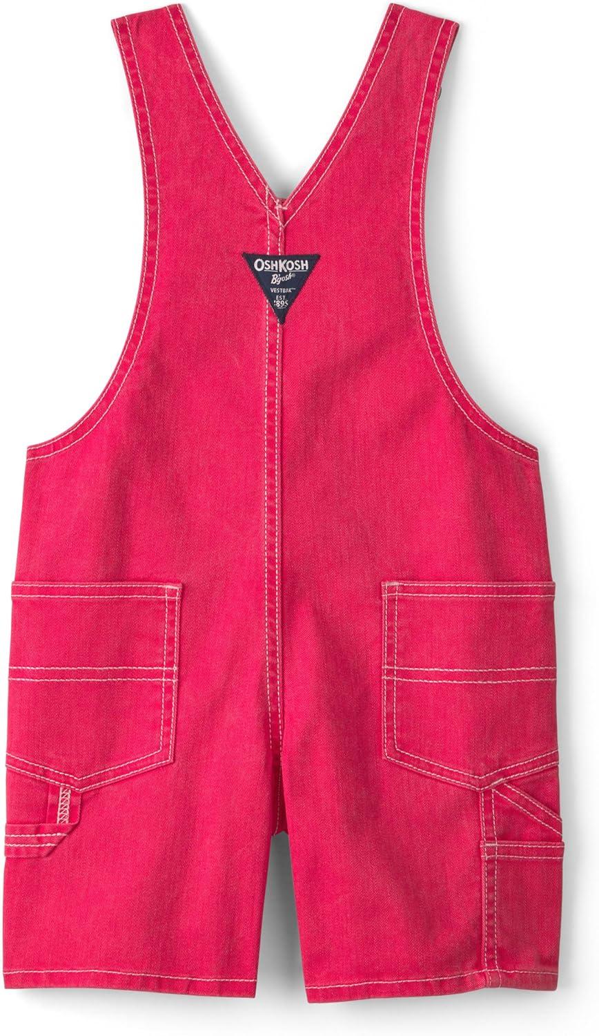 imageOSHKOSH BGOSH Baby Boys Worlds Best OverallsWashed Red