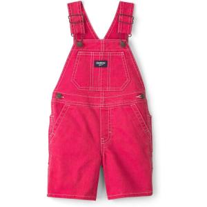 OSHKOSH B’GOSH Baby Boys World’s Best Overalls(Washed Red)
