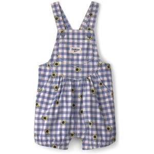 Oshkosh Girls World’s Best Overalls(Blue/White Gingham)