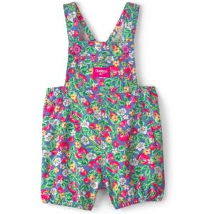 Oshkosh Girls World’s Best Overalls(Multicolor Floral)