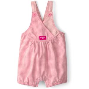 Oshkosh Girls World’s Best Overalls(Pink/White Check)