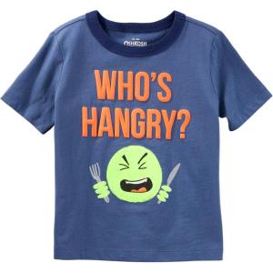 OSHKOSH B’GOSH Boys’ Graphic Tee(Blue Hangry)