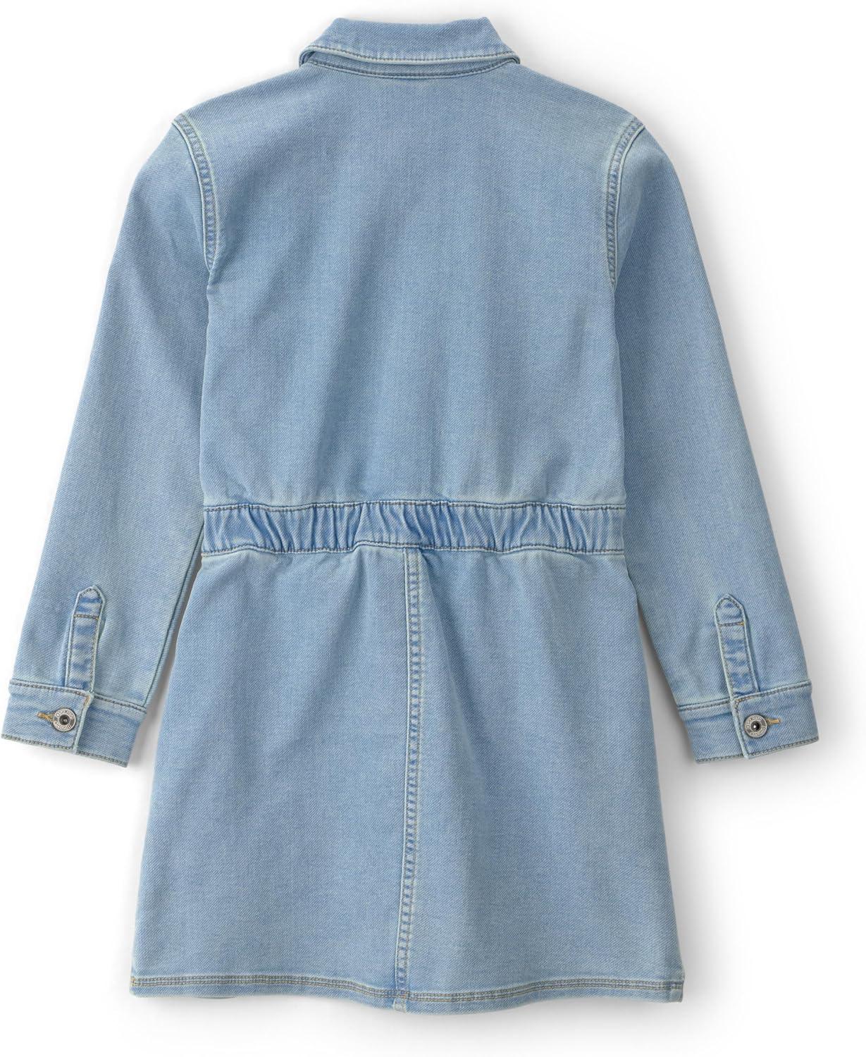 imageOshKosh BGosh Girls DressBlue Knit Denim