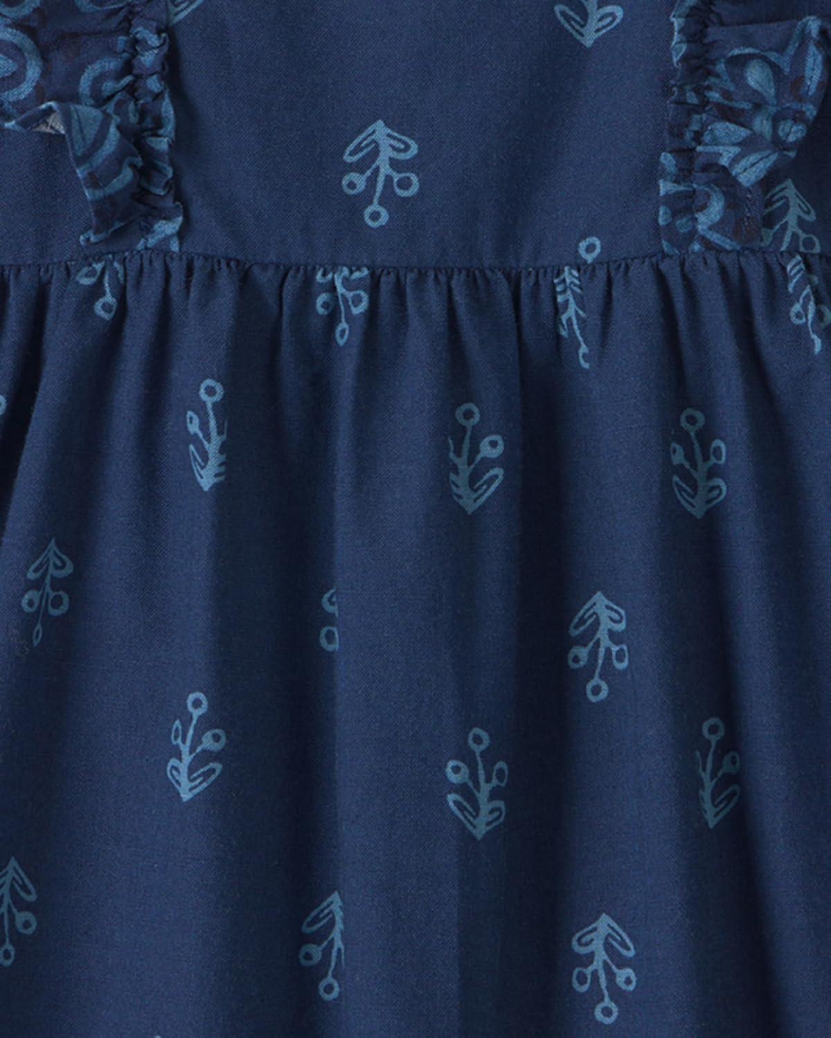 imageOshKosh BGosh Girls DressNavy Paisley