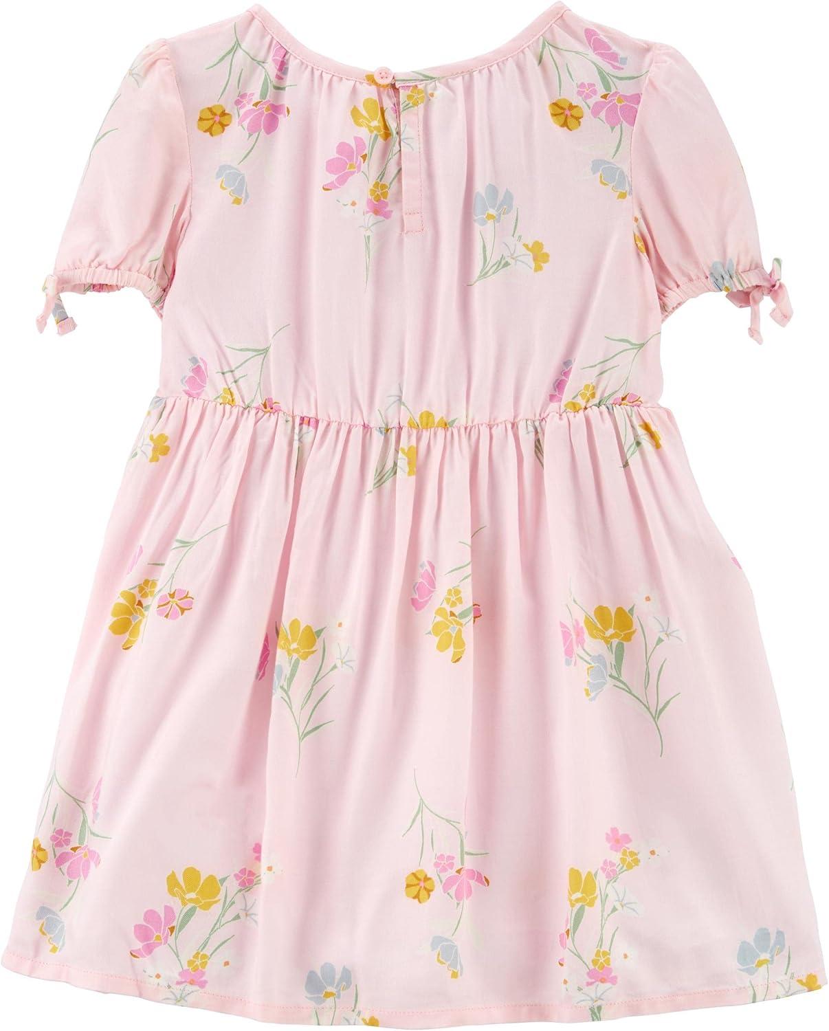 imageOshKosh BGosh Girls DressPink Floral Print