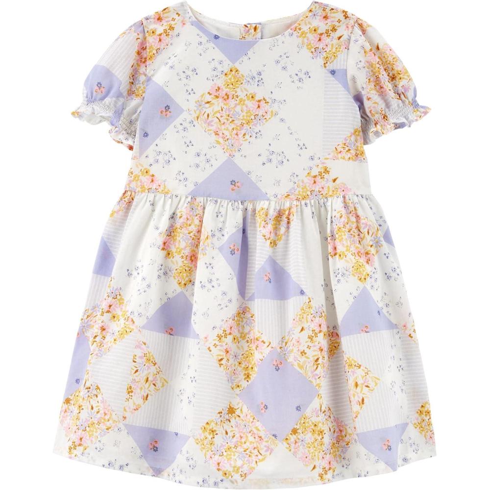 imageOshKosh BGosh Girls DressBlue Floral Print