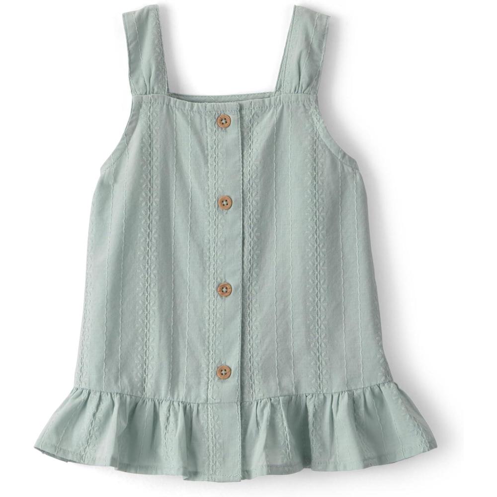 imageOshKosh BGosh Girls Sleeveless Fashion TopGreen