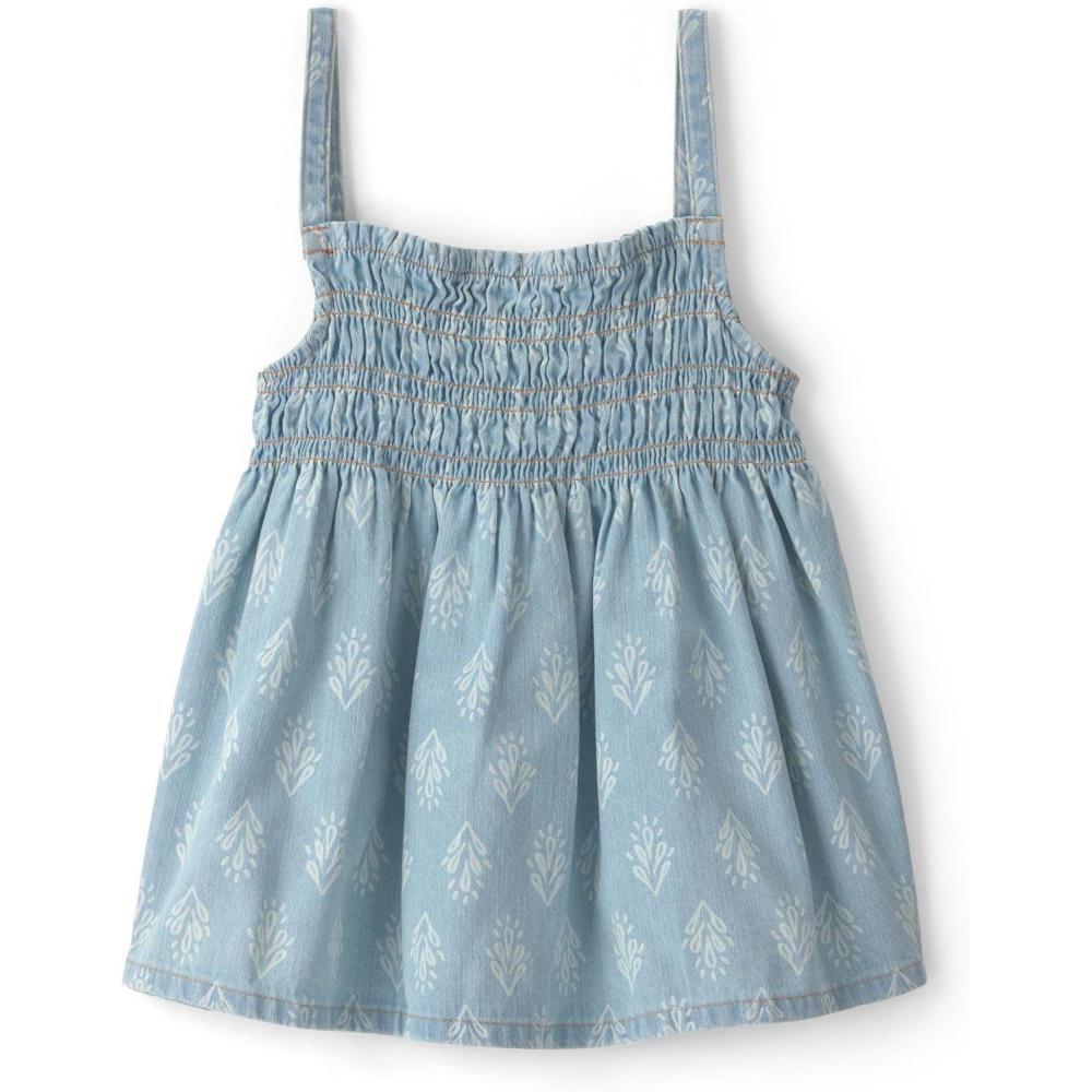 imageOshKosh BGosh Girls Sleeveless Fashion TopWhiteBlue Floral