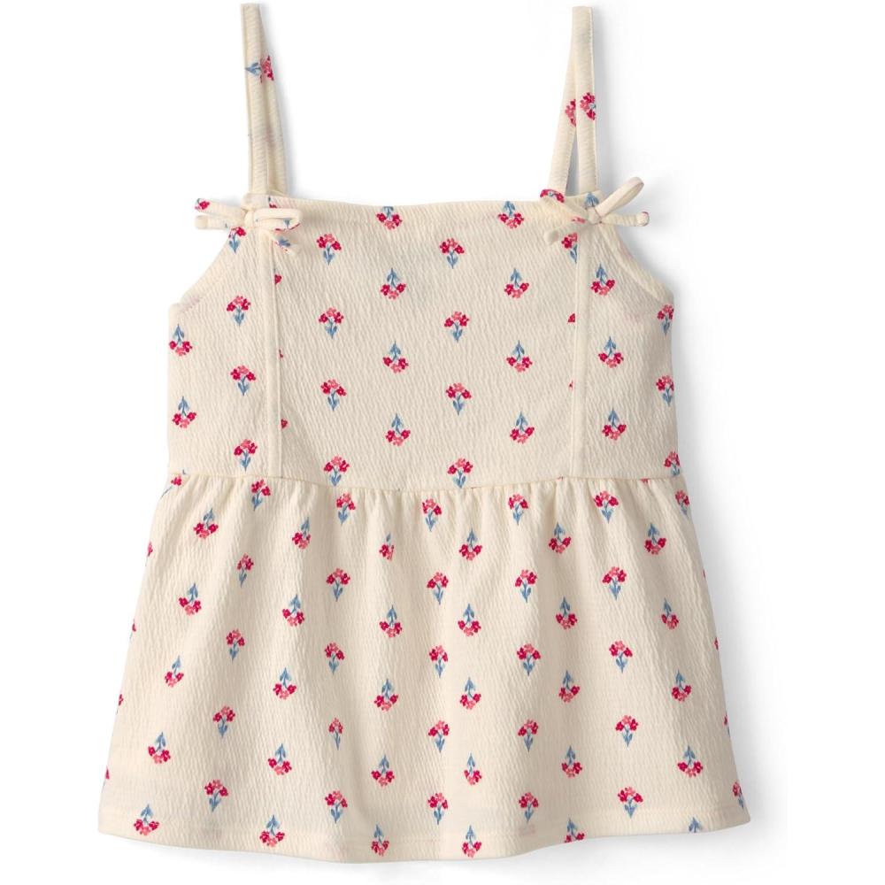 imageOshKosh BGosh Girls Sleeveless Fashion TopWhitePink Floral