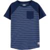 Indigo Blue Stripe