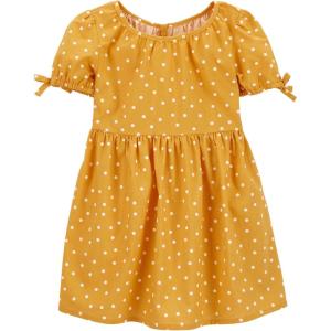 OshKosh B’Gosh Girls’ Dress(Golden Fields Dots)