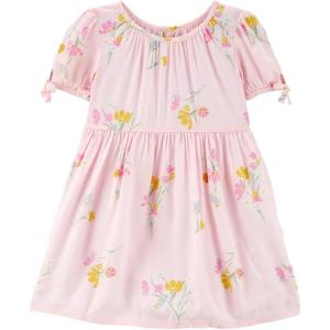 OshKosh B’Gosh Girls’ Dress(Pink Floral Print)