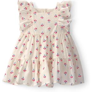 OshKosh B’Gosh Girls’ Dress(White/Red Floral)