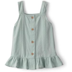 OshKosh B’Gosh Girls’ Sleeveless Fashion Top(Green)