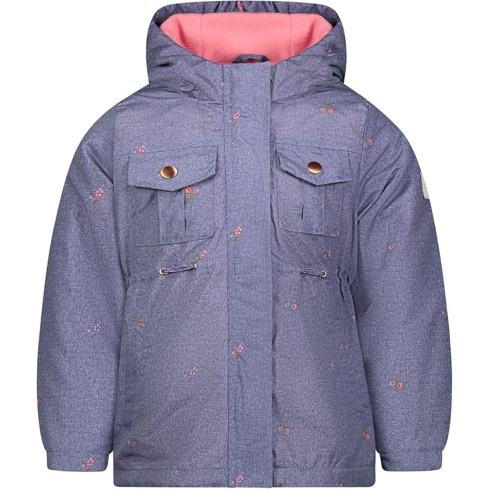 imageOSHKOSH BGOSH girls Midweight Hooded Anorak Jacket CoatChambray