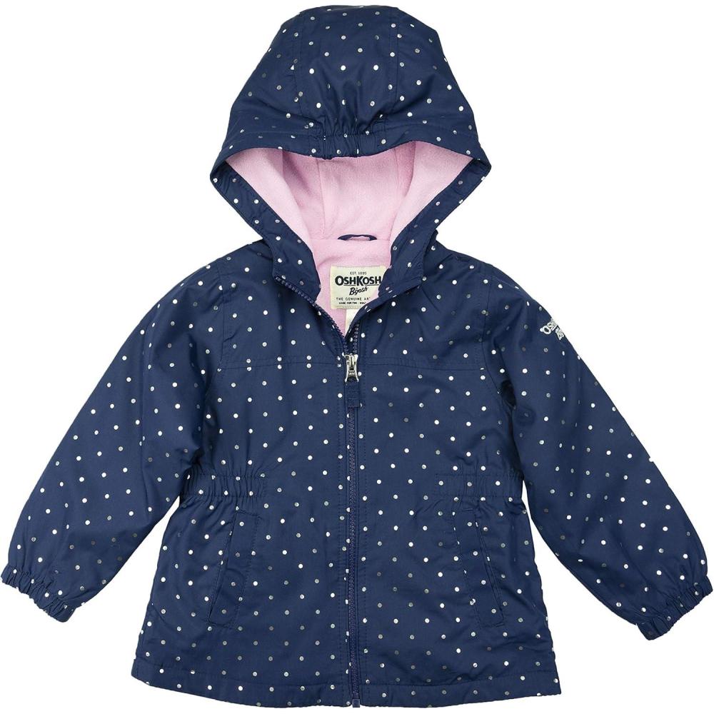 imageOSHKOSH BGOSH girls Midweight Hooded Anorak Jacket CoatNavy