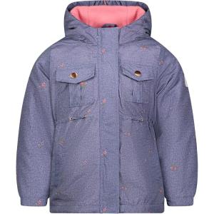OSHKOSH B’GOSH girls Midweight Hooded Anorak Jacket Coat(Chambray)