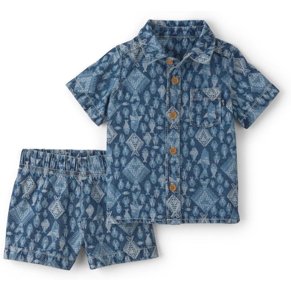 imageOSHKOSH BGOSH Baby Boys 2piece SetBlue