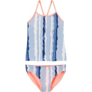 OshKosh B’Gosh Girls’ Two-piece Swimwear(Blue Stripes)