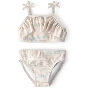 OshKosh B’Gosh Girls’ Two-piece Swimwear(Cream Surf)