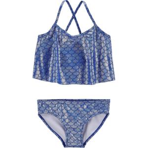OshKosh B’Gosh Girls’ Two-piece Swimwear(Scallop Print)
