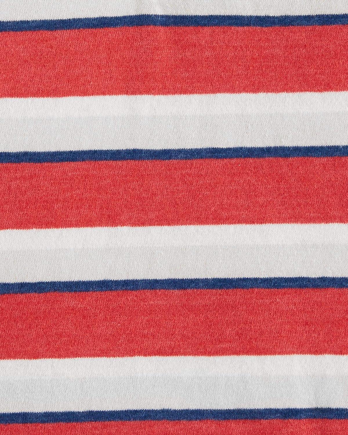 imageOSHKOSH BGOSH Baby Boys BodysuitSundried Red Stripe