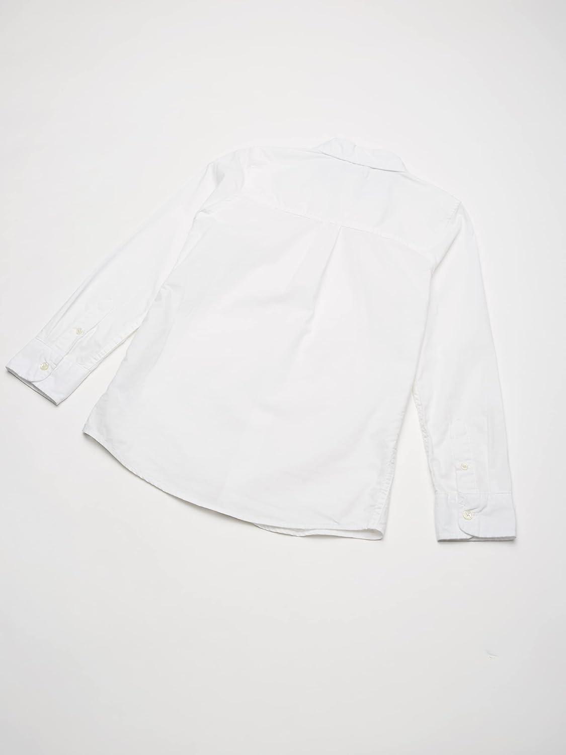 imageOshKosh BGosh Boys Long Sleeve Woven Buttonfront ShirtWhite