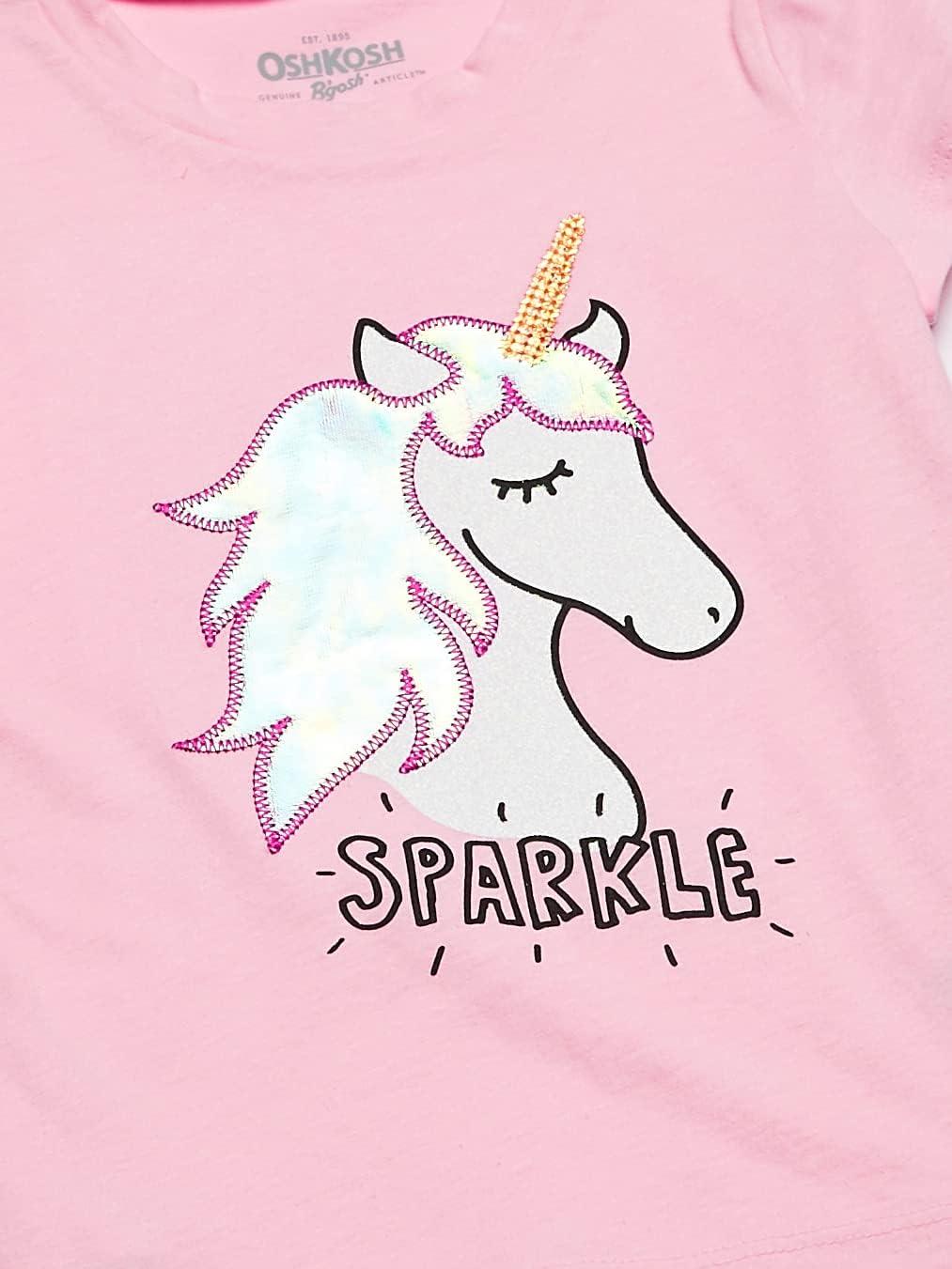 imageOshKosh BGosh Girls Sequin TeeWispy Pink