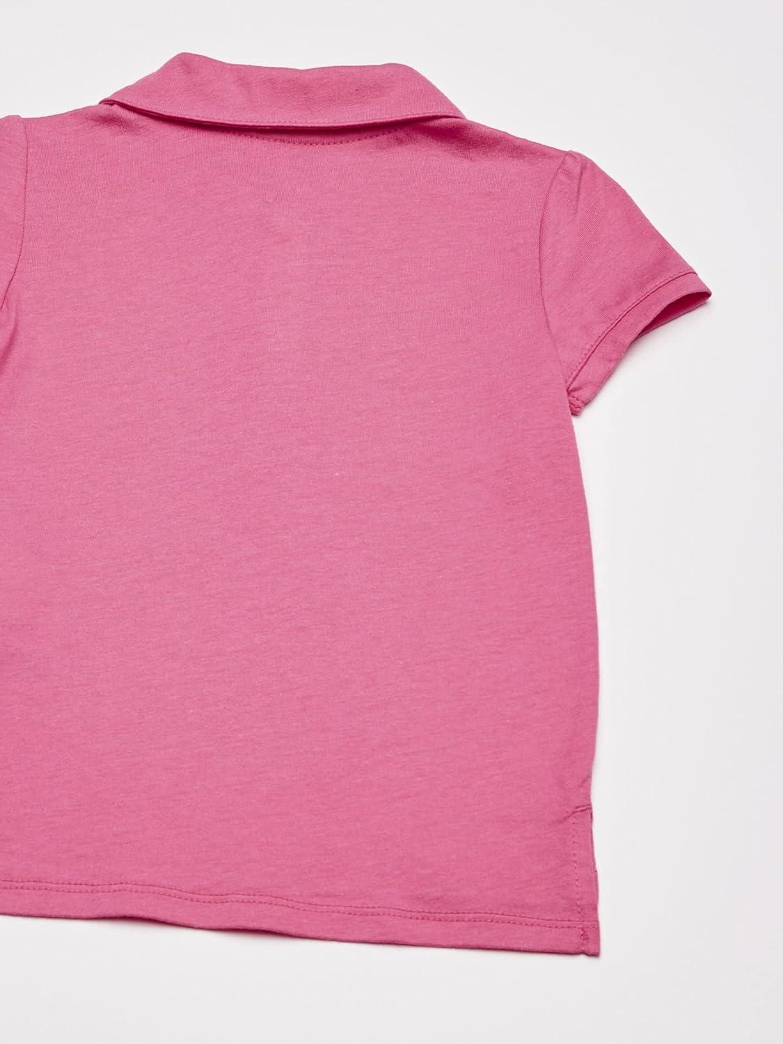 imageOshKosh BGosh Girls ShortSleeve Uniform PoloDynamite Pink