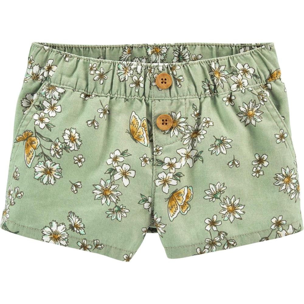 imageOshKosh BGosh Girls Pullon ShortsSage Butterflies