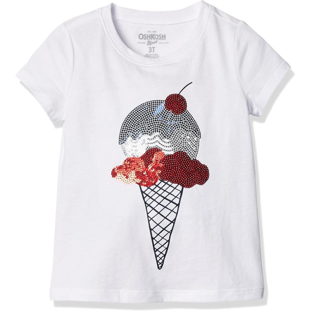imageOshKosh BGosh Girls Sequin TeeGlitter
