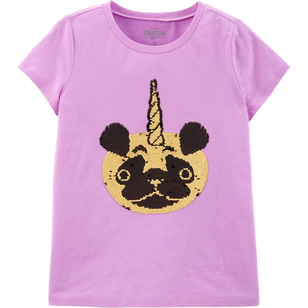imageOshKosh BGosh Girls Sequin TeeHoney Lilac