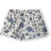 White/Blue Paisley