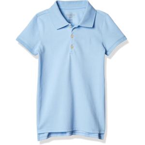 OshKosh B’Gosh Girls’ Short-Sleeve Uniform Polo(Blue Cloud1)
